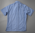 Back with side and center pleats