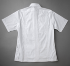 Back detail with pleats on side and center