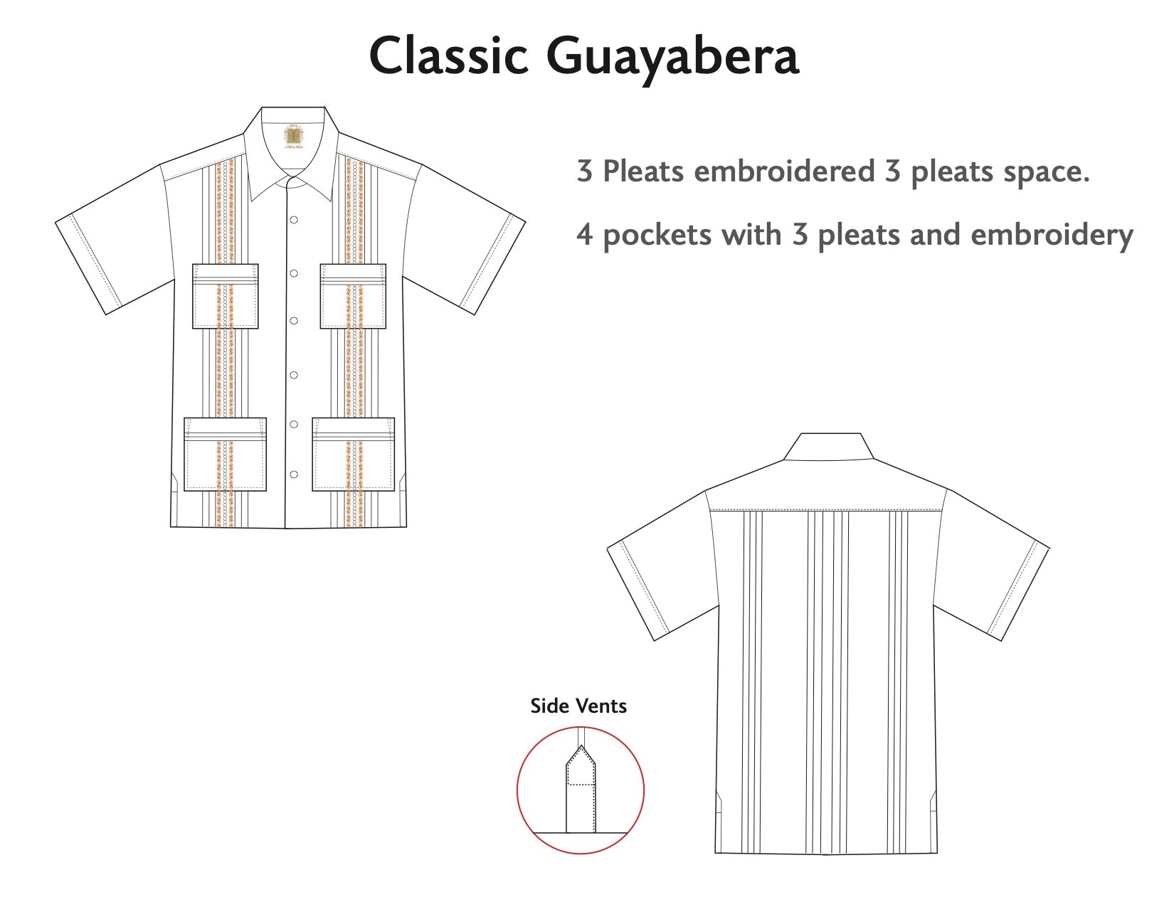 Classic Guayabera